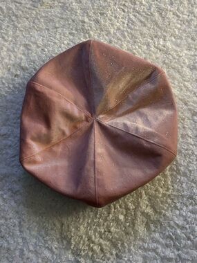 New eugenia kim genie pink glitter speck beret hat. One Size